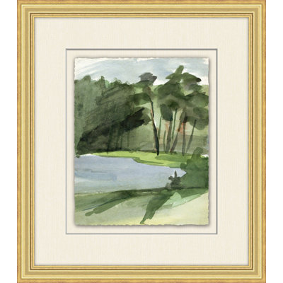 Forest Watercolor " Forest Watercolor 1 "