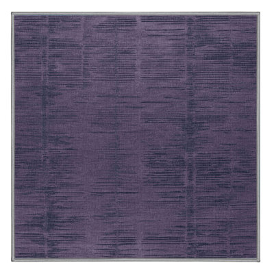Tapis mauve lavable à la machine