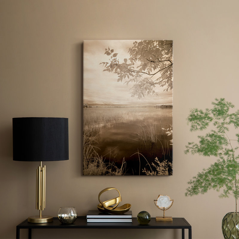 Peaceful Morning II -Gallery Wraraped Cavas, H 27 po x l 18 po