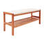 Banc de rangement pour chaussures 4 paires