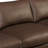 Toscano 89" Genuine Italian Leather Sofa-881258037