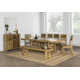 Lafond Extendable Solid Wood Dining Table