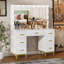 Exdol Vanity Set with Lighted Mirror-552719344