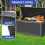 Contenant verrouillable pour terrasse 100 gallons-109100750