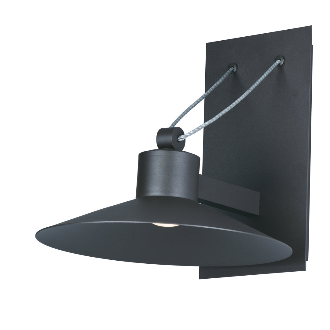 Saheli Architectural Bronze Integrated LED Outdoor Barn Light Corrigan Studio® 