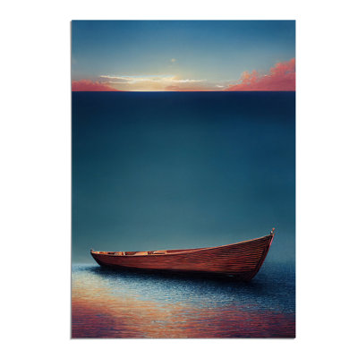 Resting Boat - Wall Art