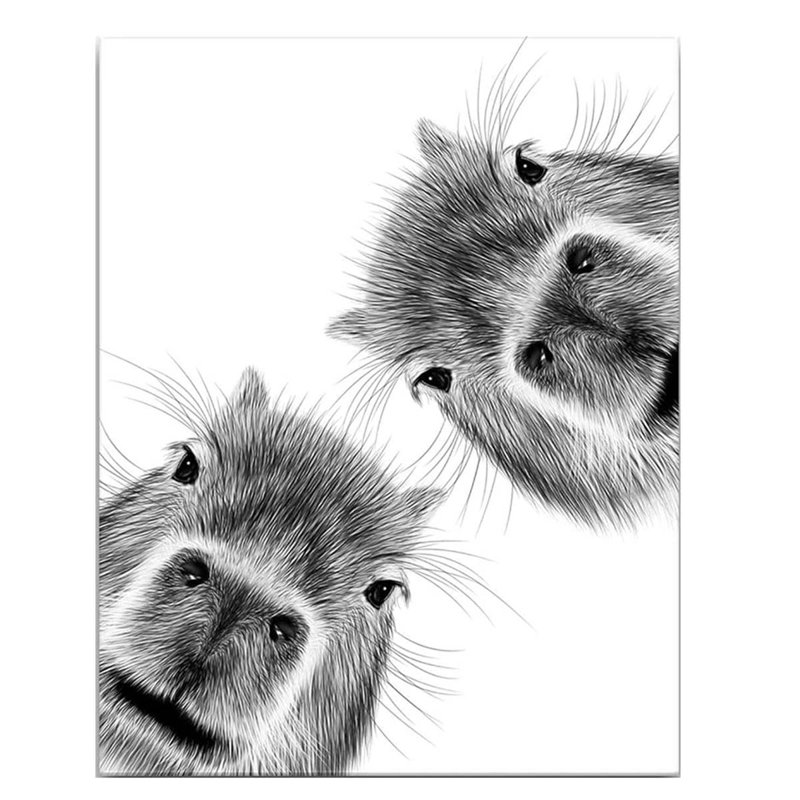 1 Piece Wrapped Canvas Wall Art