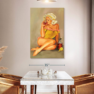 Leisha whisky miel pin-up
