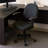 Jea Swivel Posture Chair, Adjustable Arms, Black Tweed, Wheels-117561199