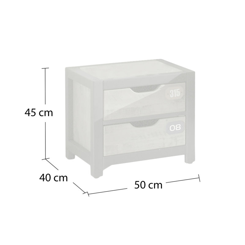 90 X 200 Cm Bedroom Set