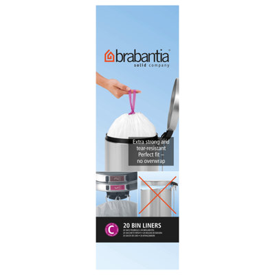 15L Bin Liners (12 Pack)