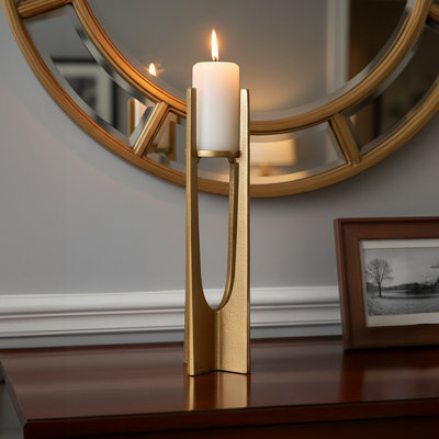 Kamakou Metal Tabletop Tealight Holder