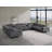 Top Grain Italian Leather 10-Piece U-Shaped Modular Power Reclining Sectional With 4 Power Recliners & Power Headrests-111134621