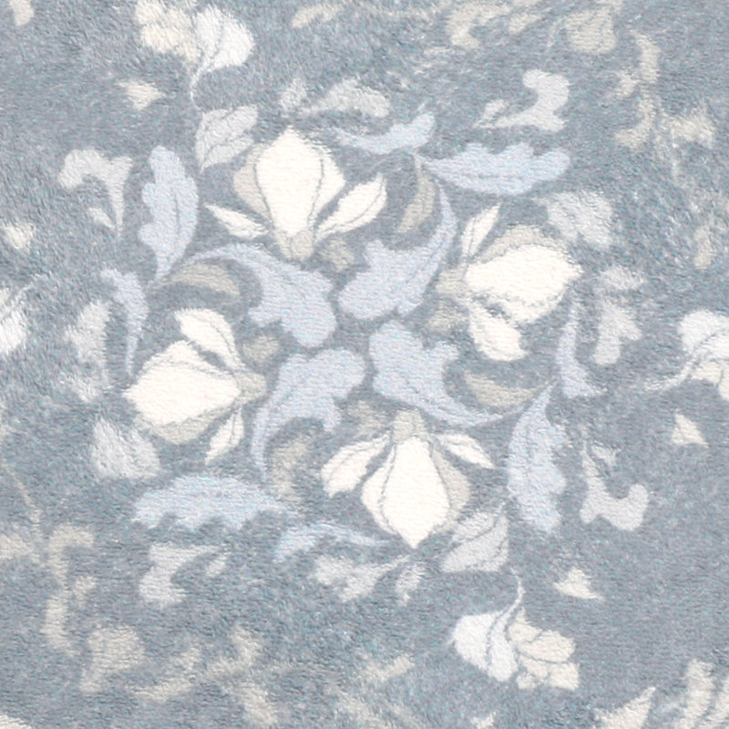 2' X 3' TPE Non-slip Bottom, Imitation Cashmere Floral Pattern Area Rug,GreigeGreige, Rectangle 2' x 3', Greige
