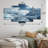 Modern Landscape & Nature Wall Decor on Metal