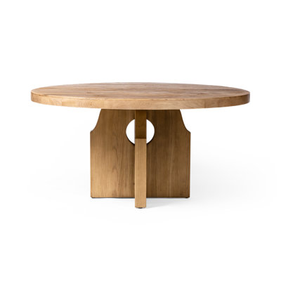 Allandale Round Dining Table in Black Elm