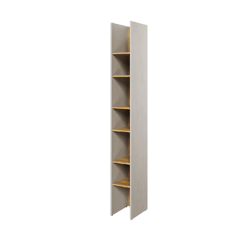 Arryn 218cm H x 27cm W Standard Bookcase