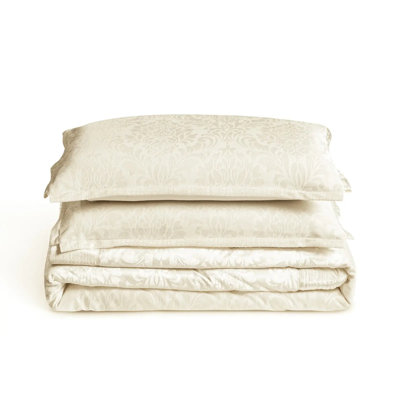 Polyester Floral Bedspread with Pillow Shams