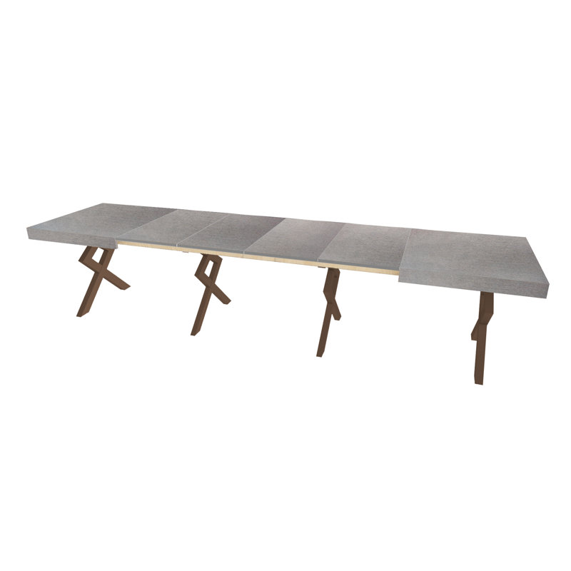 ETTORE Dining Table, Volcano, White