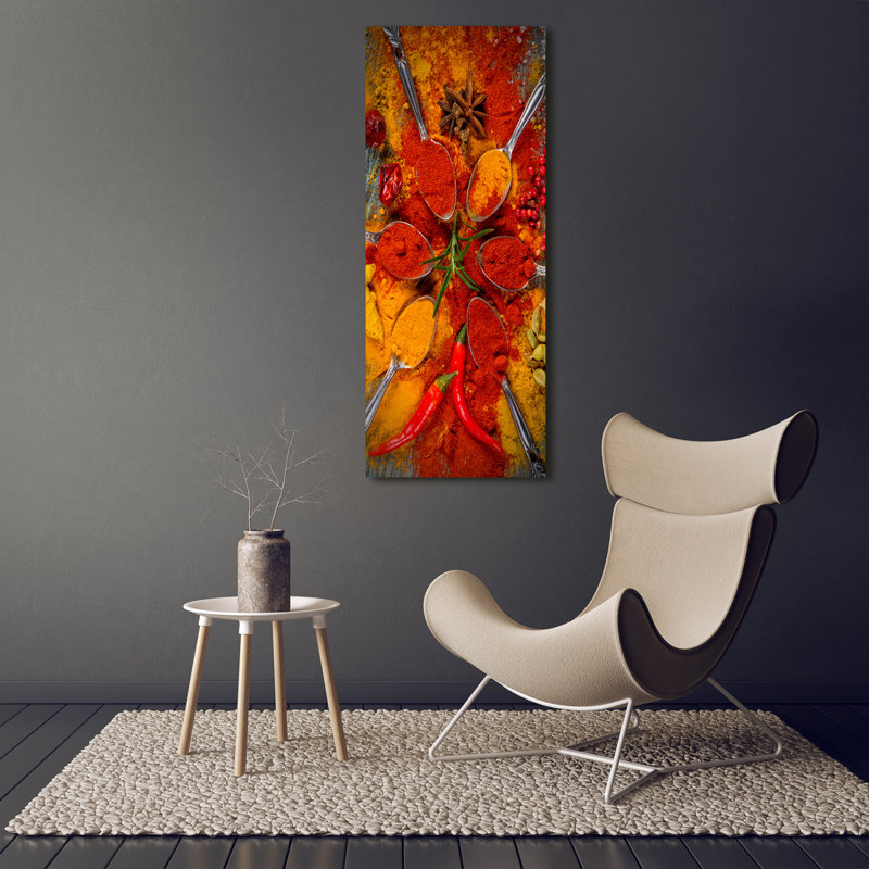 Spices - Wrapped Canvas Print