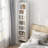 7-Shelf Freestanding Corner Bookcase-1295071364-1295071362