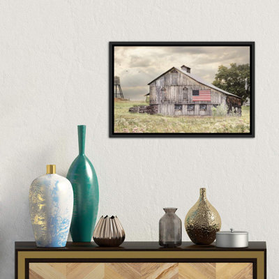 «Wild Virginia Barn» par Linda Rauch - impression d'art graphique