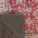 Marshanti Machine Woven / Power Loomed Performance Red/Beige/Blue Rug
