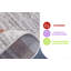Tapis à bordure MARX Collection 5X7-1137314323