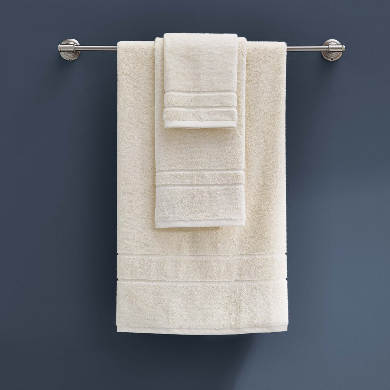 Ivory Pima Cotton Allergen-Aware Bath Towel Set