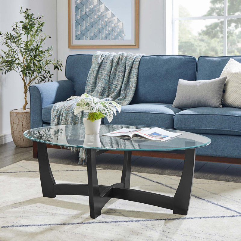 Table basse 48 po, Noir
