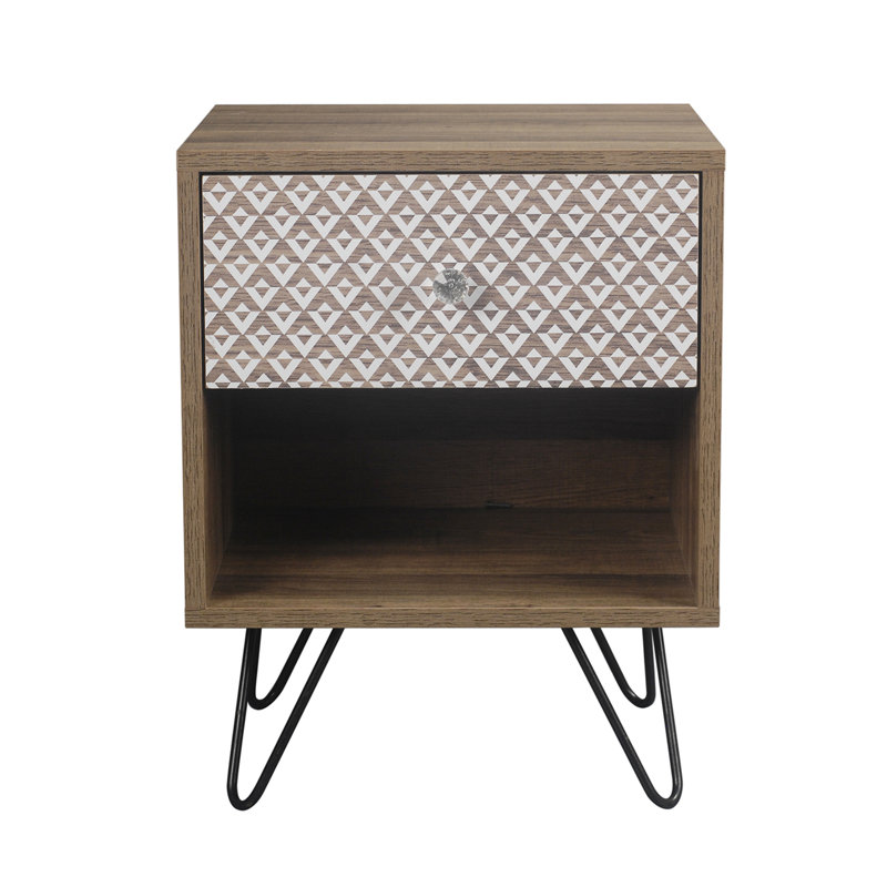 Bracknell 39cm W Bedside Table