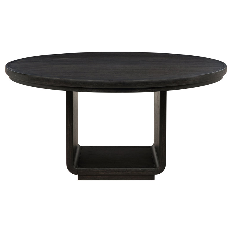 Burnished Black 60-inch Round Dining Table