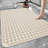 Extra Large Shower Mat, 34.3" L X 23.3" W TPE Anti Slip Stand Up Shower Mat With Drain Holes And Suction Cups, Large Size Mat More Suitable For Shower Stall, No Odour, Heavy Mat