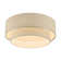 Bhagipuri Linen Blend Semi Flush Mount