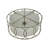 42" Wide Cilindro Hoops Pendant