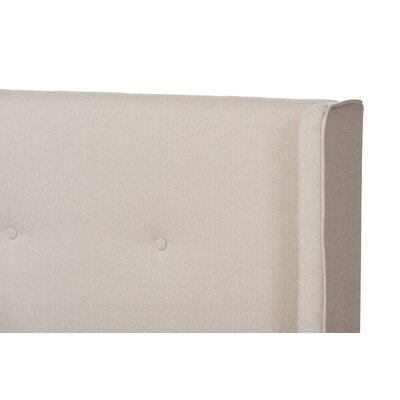 Mercury Row® Ellerman Upholstered Wingback Bed & Reviews | Wayfair