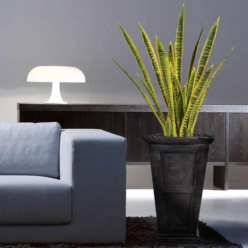 Plante artificielle 62,8 po Panama, gris