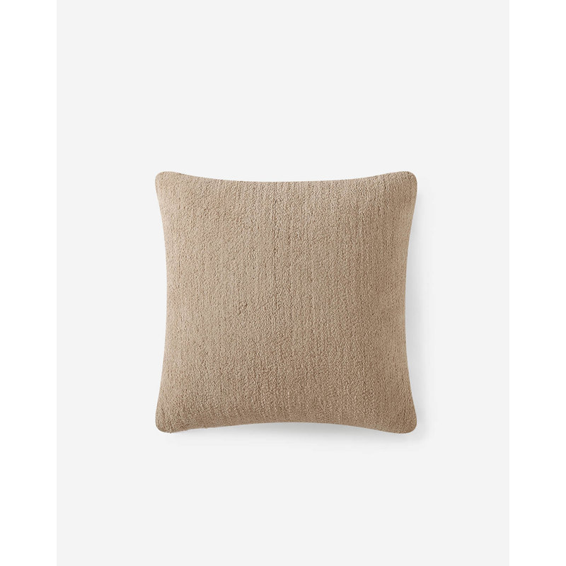 Snug Square Pillow Cover & Insert, 30" H x 30" W, Biscotti