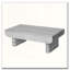 Table basse avec plateau en bois gris-228949446