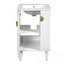 Bathroom Vanity with Sink, Soft Closing Door and side shelf-1307638217
