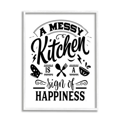 " Kitchen Happiness Retro Style Casual "