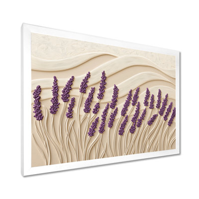 Lavender Whispers Of Provence II - Lavender Wall Décor