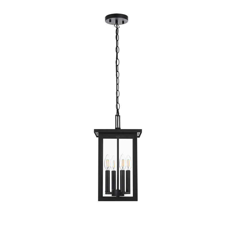 Luminaire suspendu noir de 9 po Marshall