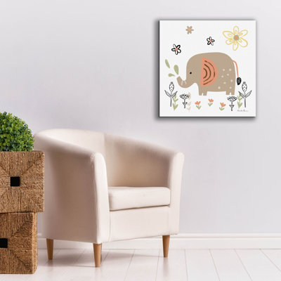 «Baby Elephant» par Farida Zaman, art mural