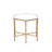 Oxendine Glass Top End Table-783659843