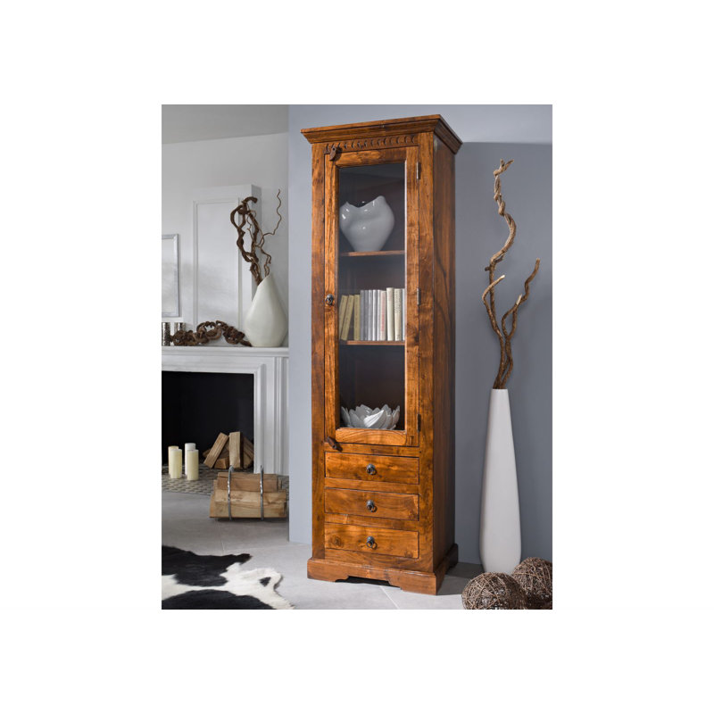 Oxford Display Cabinet, Honey
