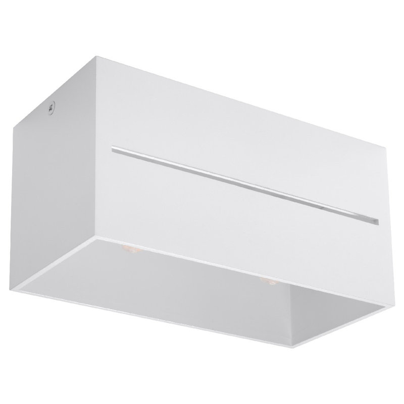 Lekesia Flush Mount, Biały