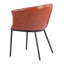 Chaise avec accoudoirs en polyuréthane Garston-388781368