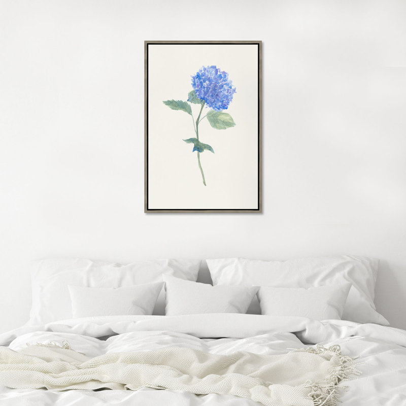 Fleur Délicate I Painting by Helen Parker,  46.75" H x 31.75" W , Image Brush Gel