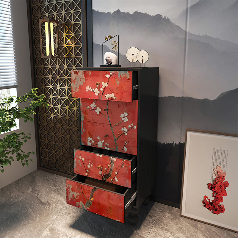 Armoire décorative rétro de salon
